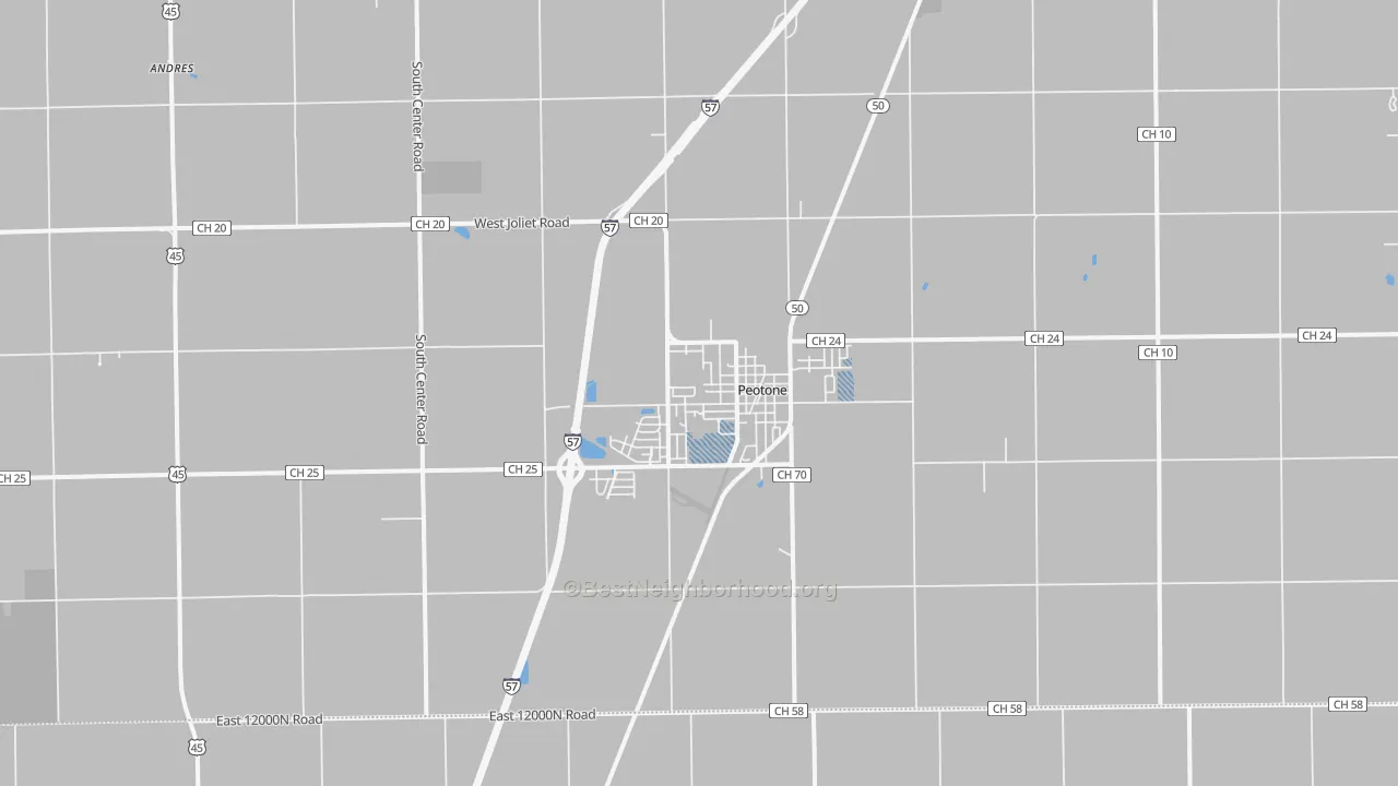 Transit Grade map of 60468, IL