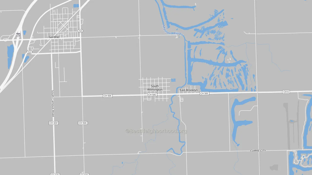 Transit Grade map of 60474, IL