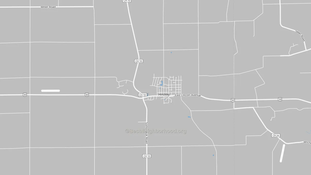 Transit Grade map of 60520, IL