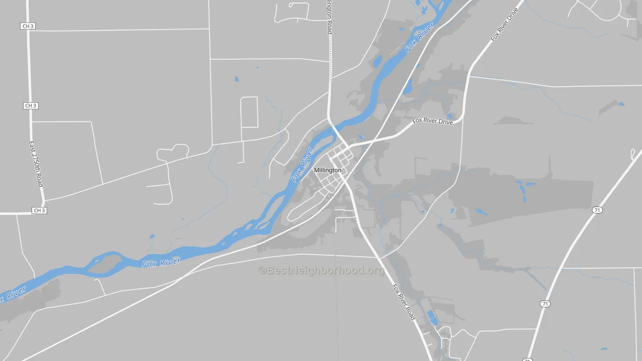 Transit Grade map of 60537, IL