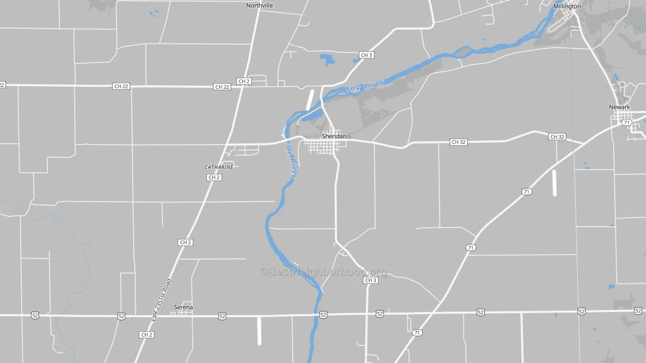 Transit Grade map of 60551, IL