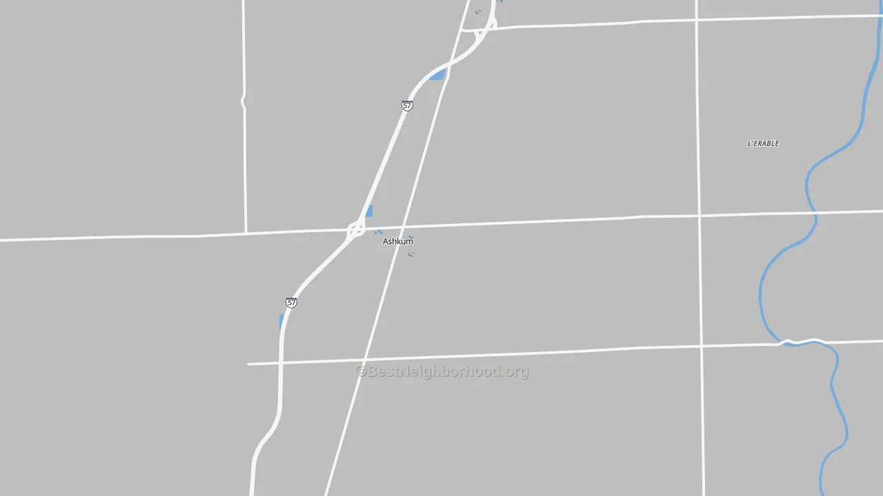 Transit Grade map of 60911, IL