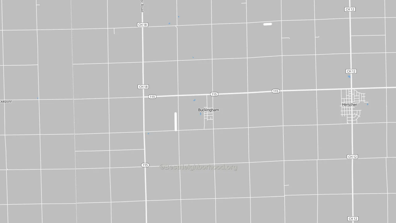 Transit Grade map of 60917, IL