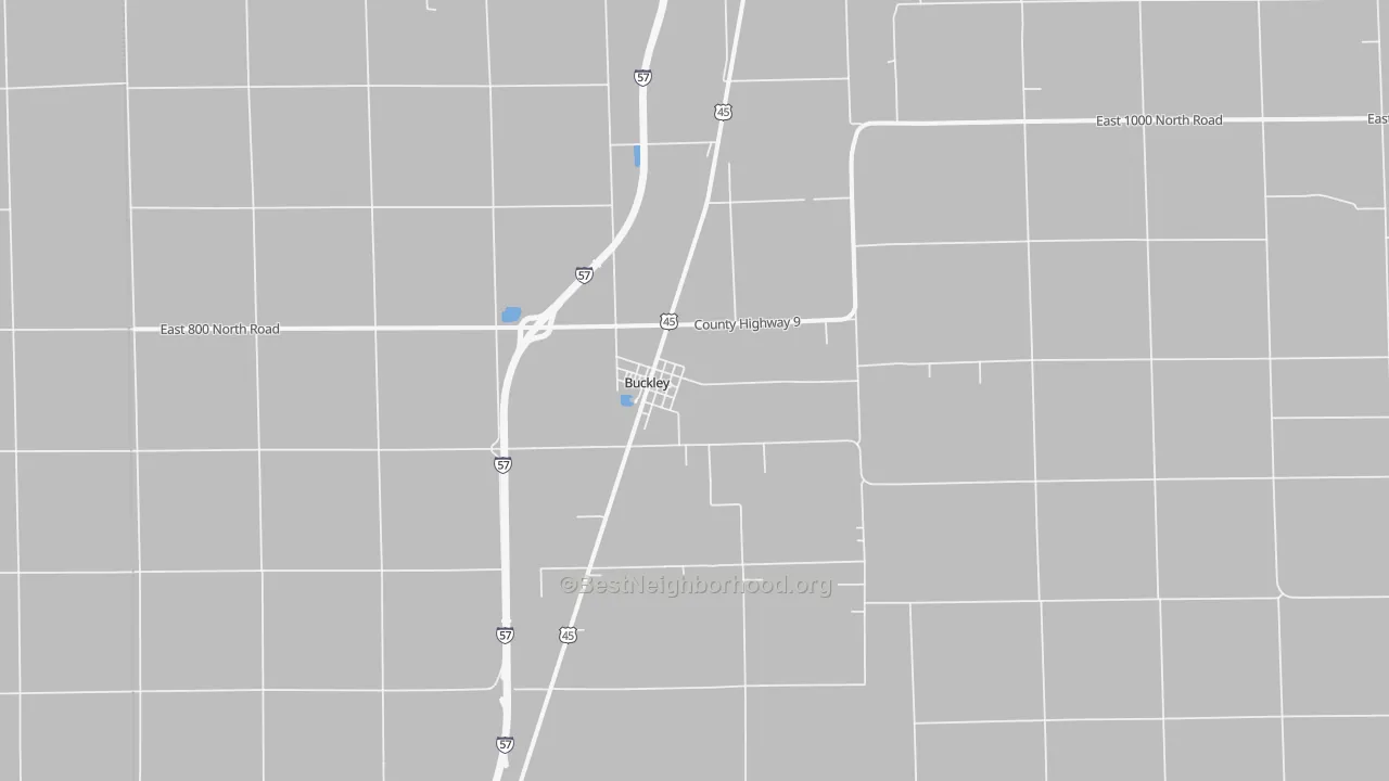 Transit Grade map of 60918, IL