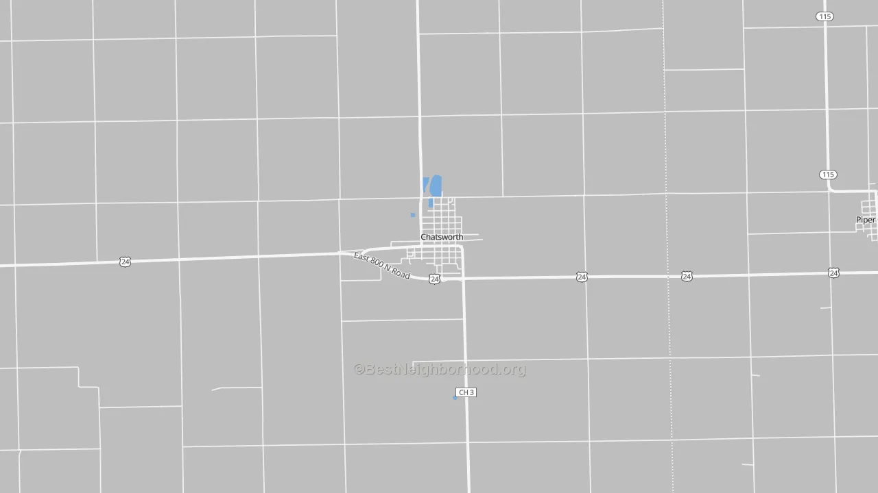 Transit Grade map of 60921, IL