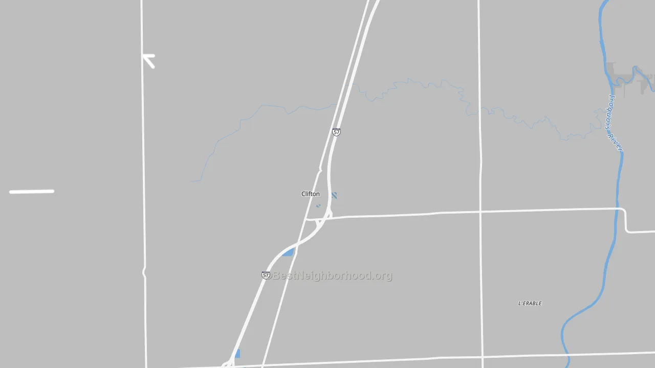 Transit Grade map of 60927, IL
