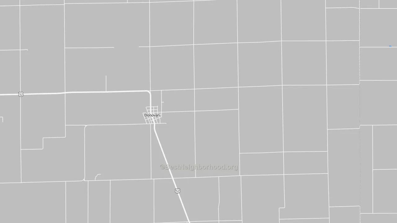 Transit Grade map of 60931, IL