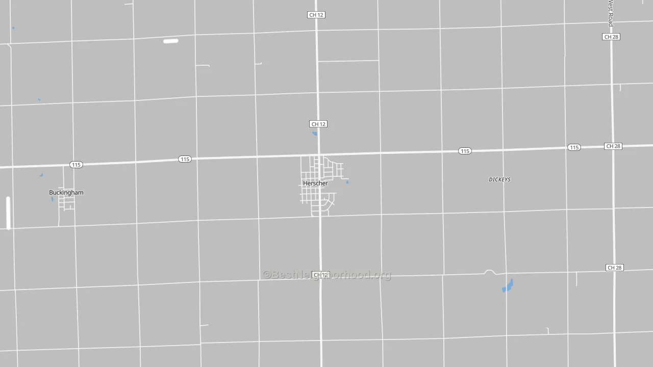 Transit Grade map of 60941, IL