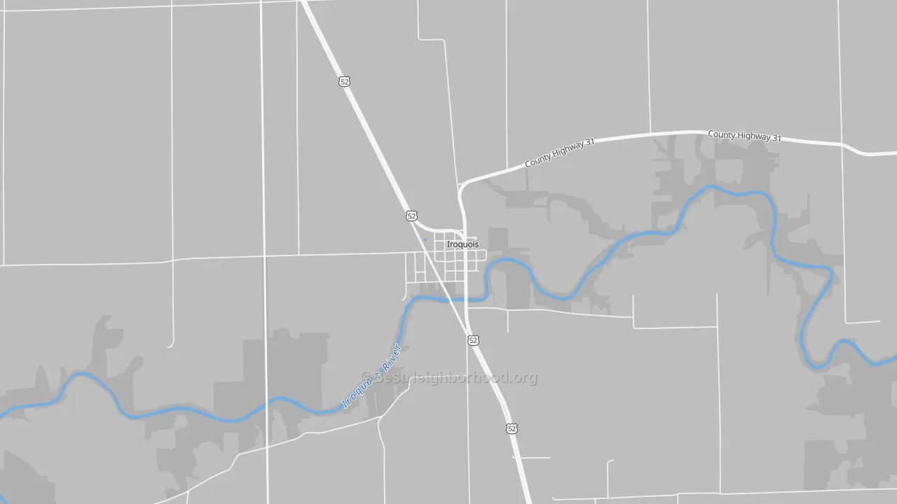 Transit Grade map of 60945, IL