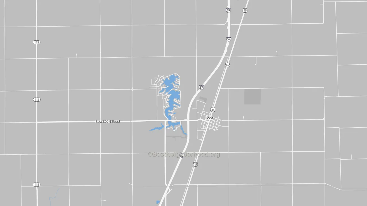Transit Grade map of 60948, IL