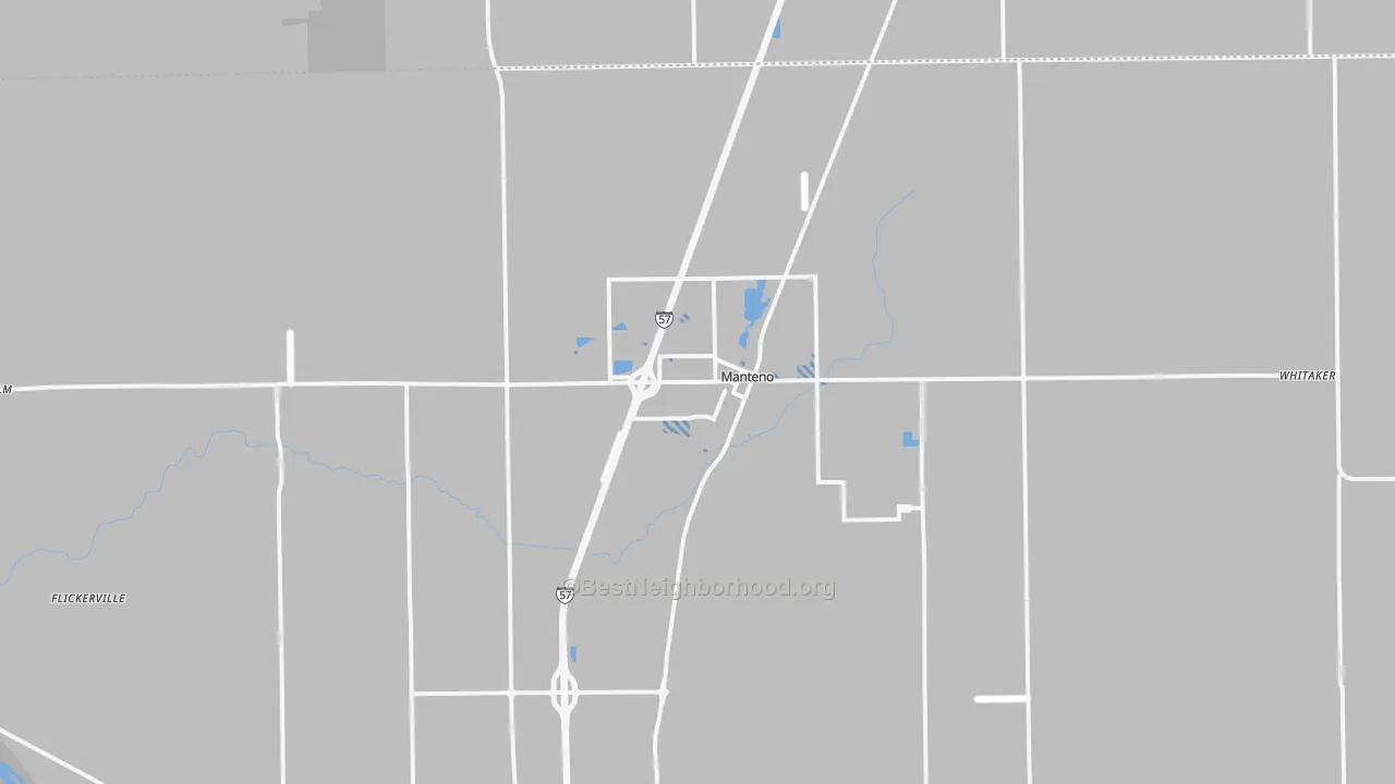 Transit Grade map of 60950, IL