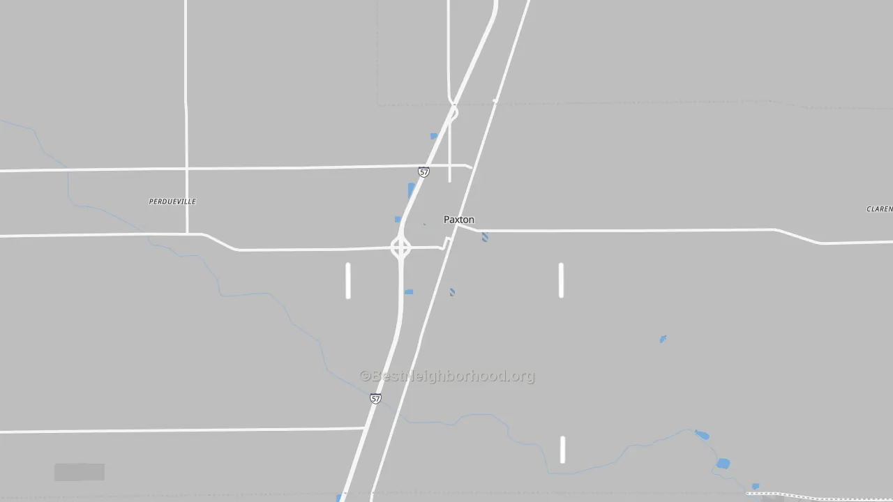 Transit Grade map of 60957, IL
