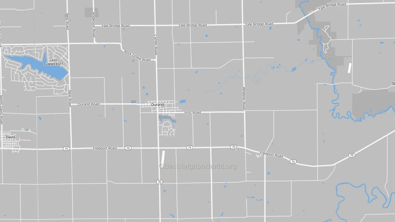 Transit Grade map of 61024, IL