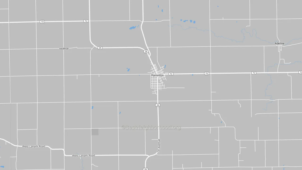 Transit Grade map of 61030, IL