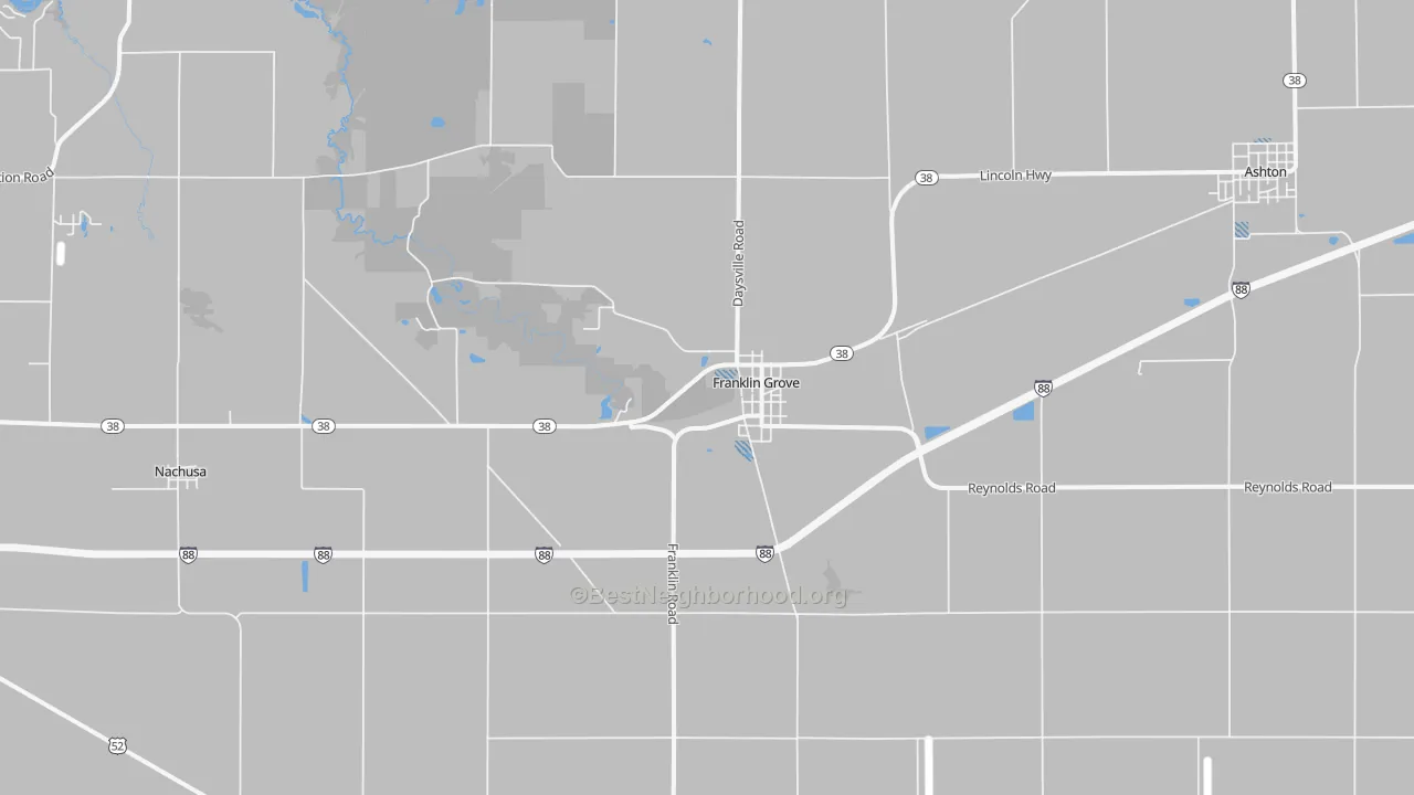 Transit Grade map of 61031, IL