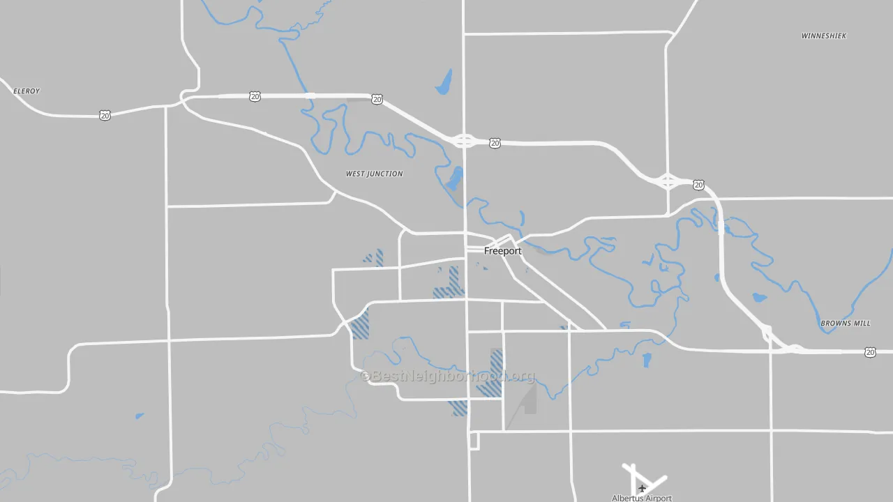 Transit Grade map of 61032, IL