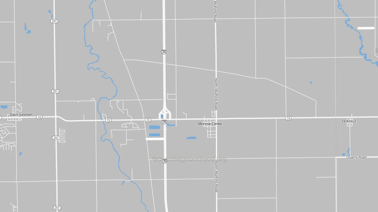 Transit Grade map of 61052, IL
