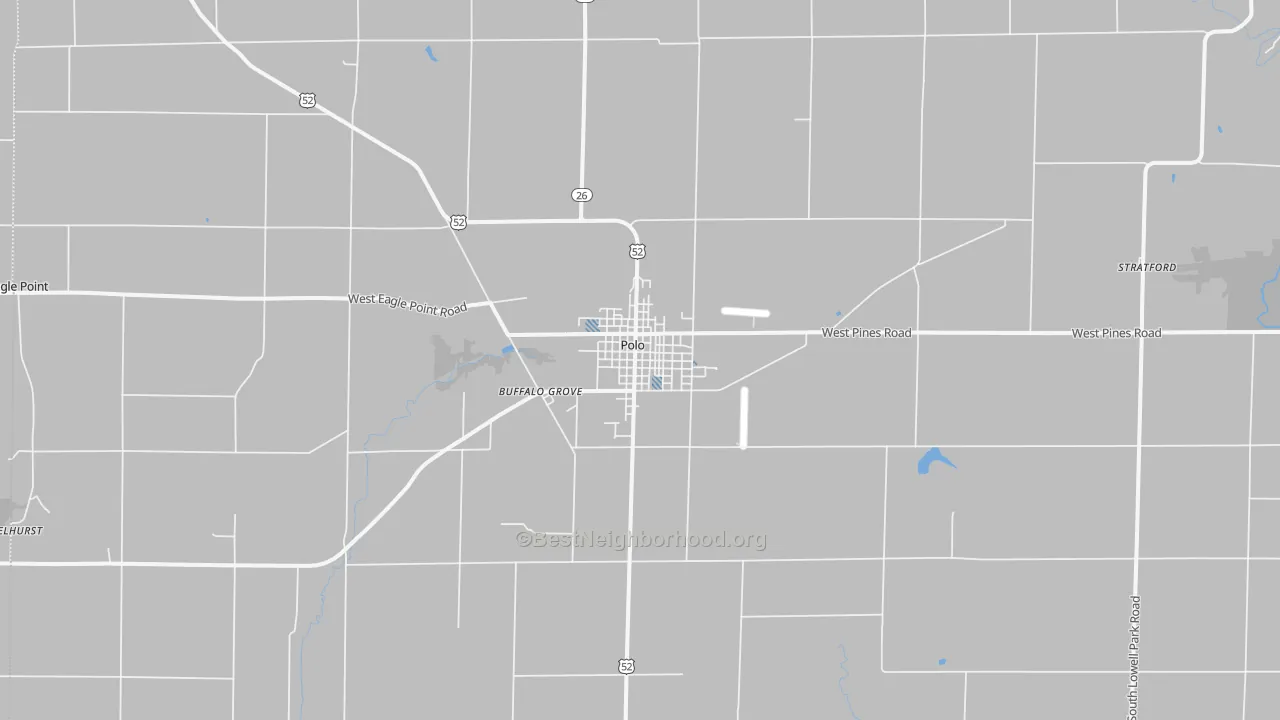 Transit Grade map of 61064, IL