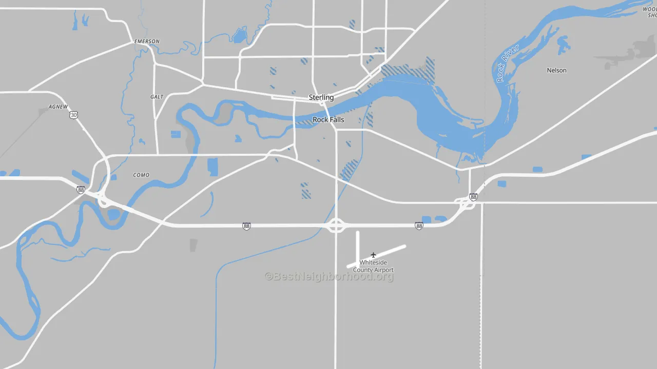 Transit Grade map of 61071, IL