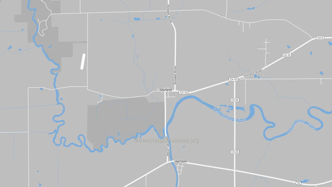 Transit Grade map of 61079, IL