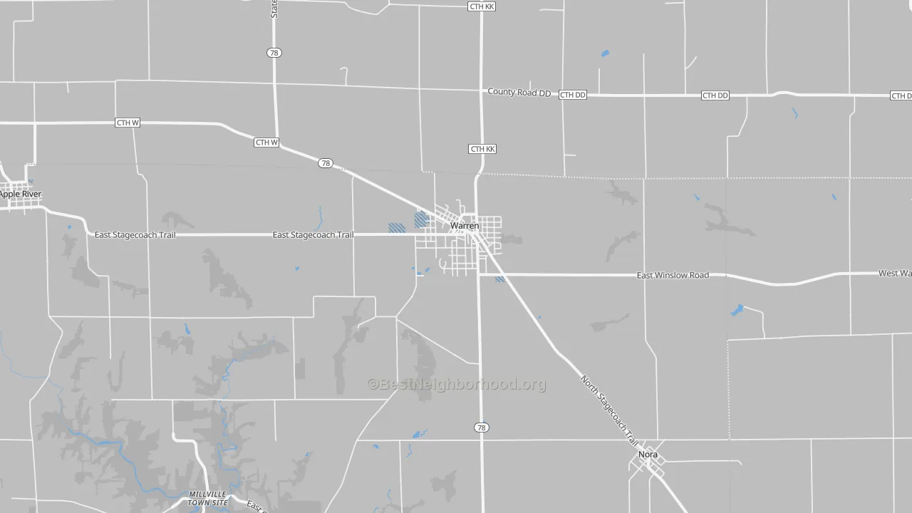 Transit Grade map of 61087, IL