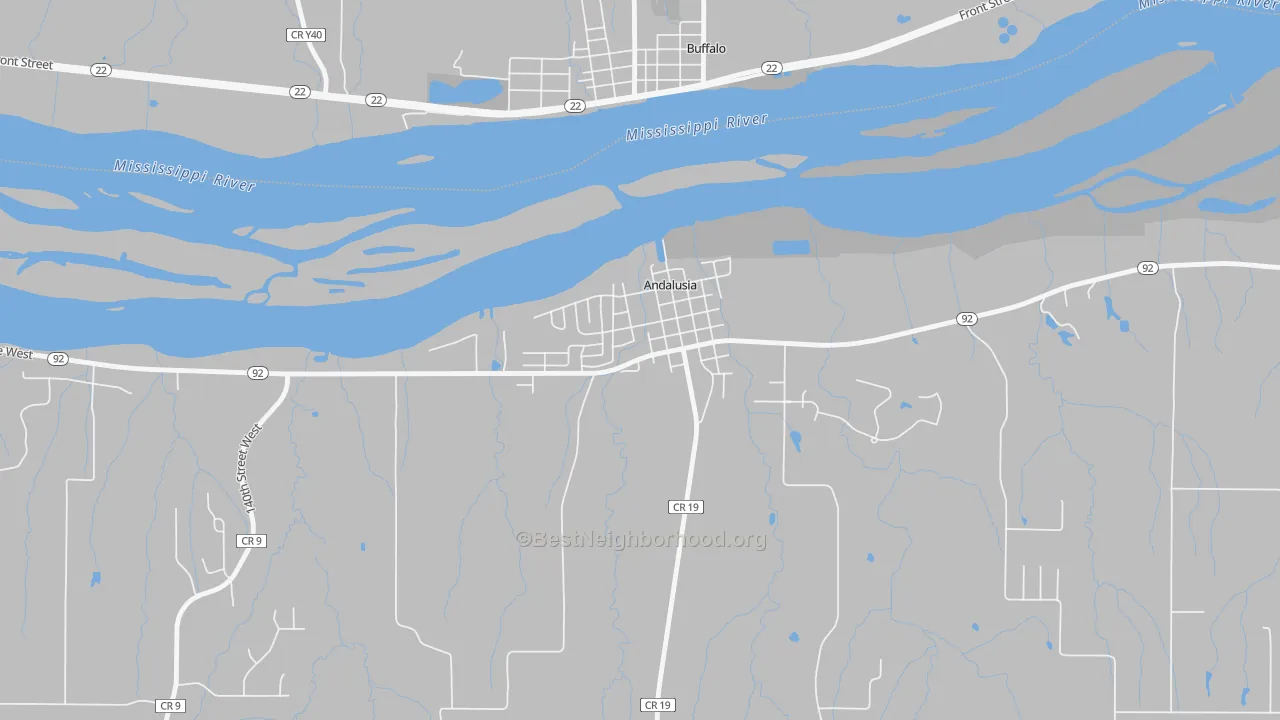Transit Grade map of 61232, IL