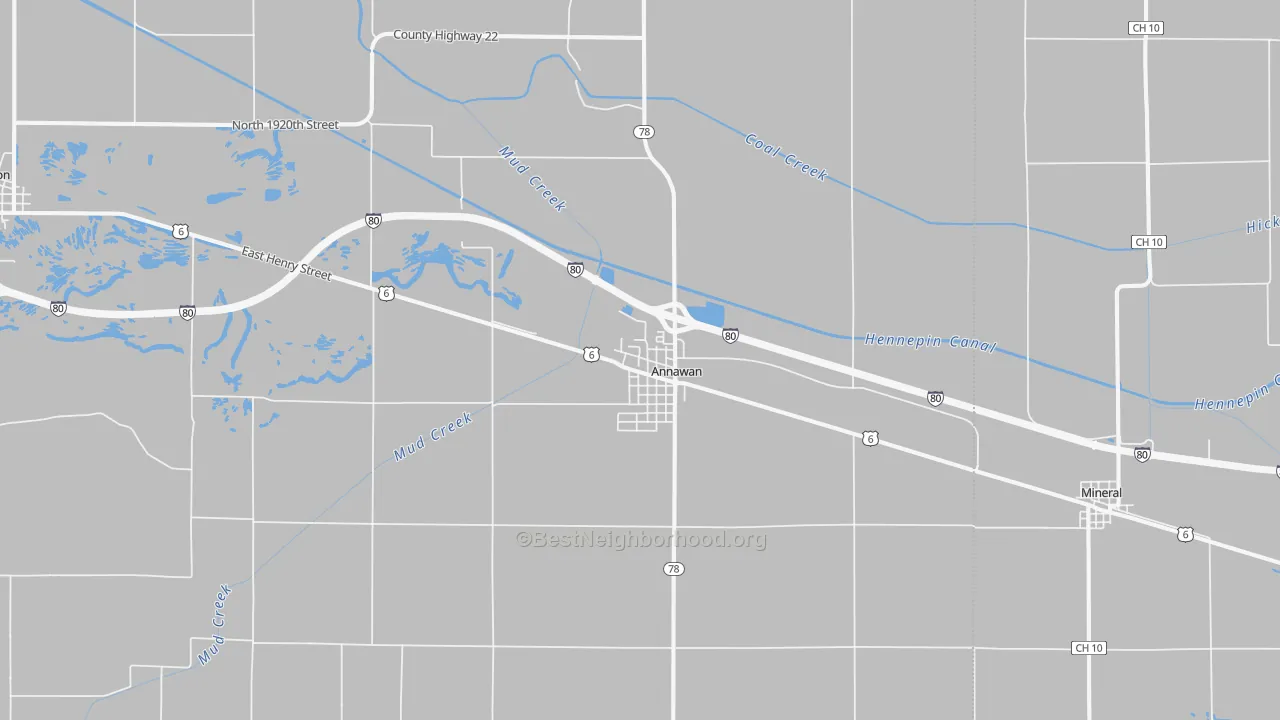 Transit Grade map of 61234, IL