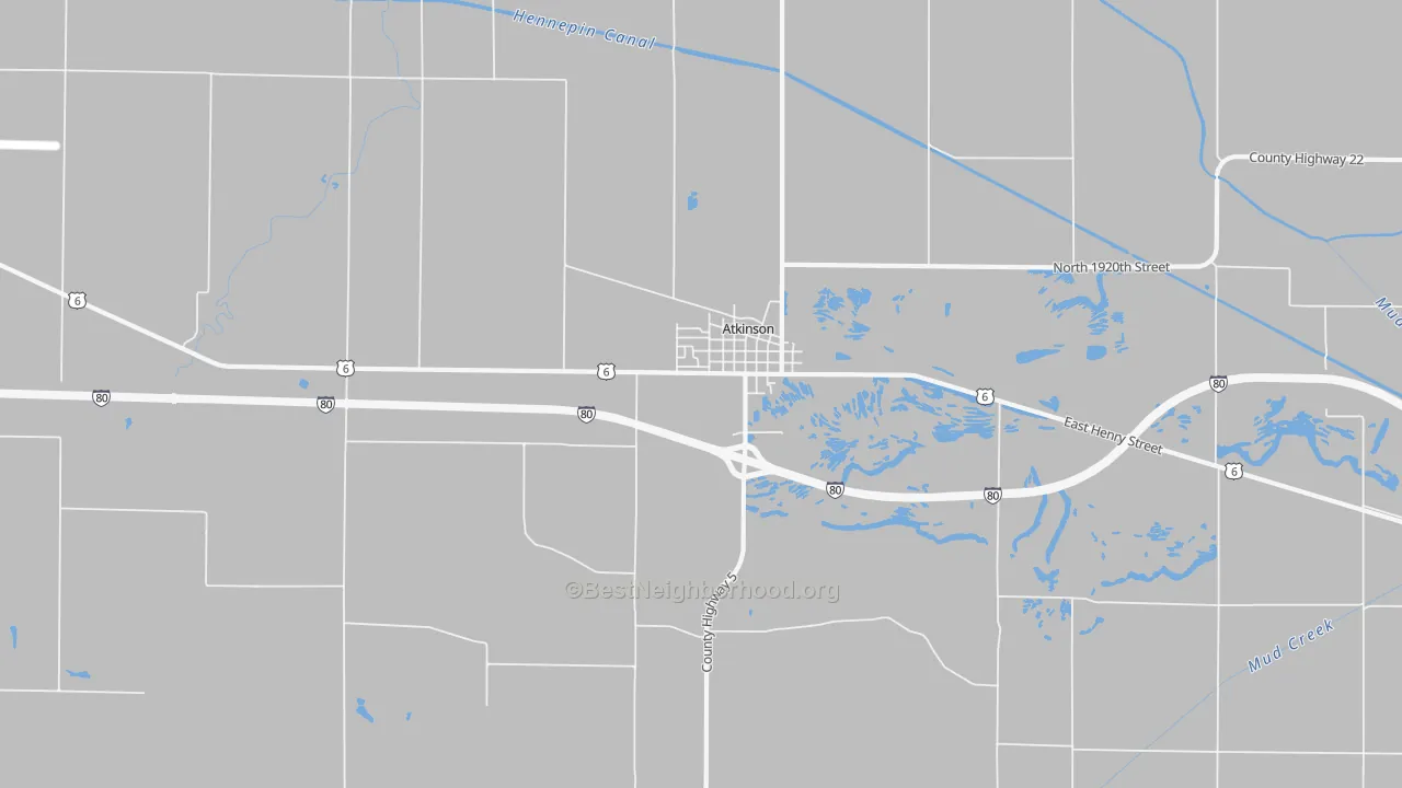 Transit Grade map of 61235, IL