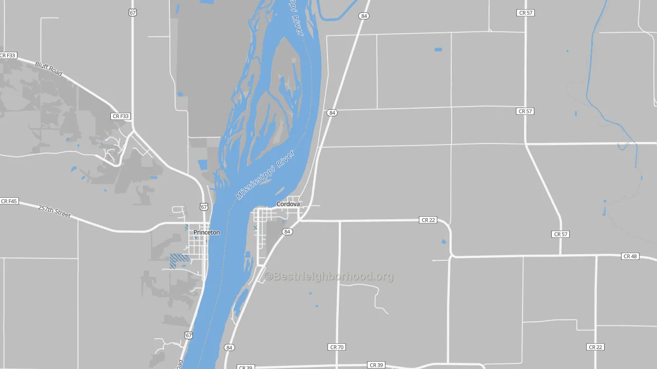 Transit Grade map of 61242, IL