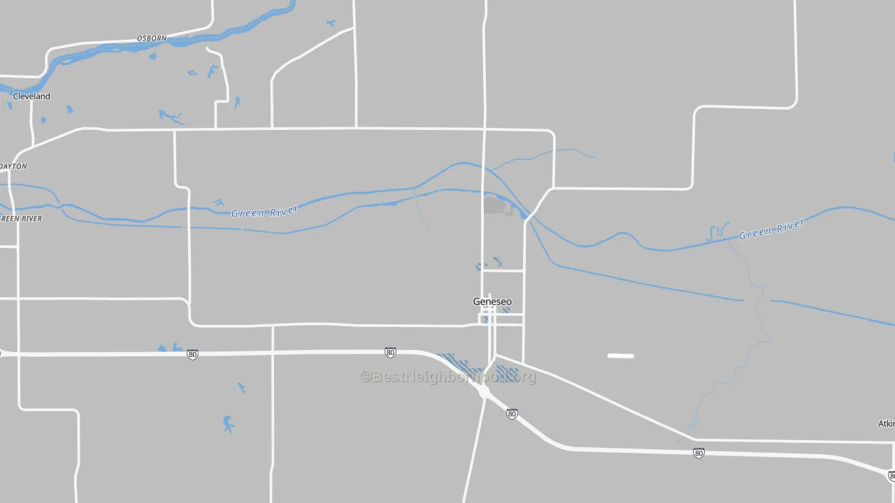 Transit Grade map of 61254, IL