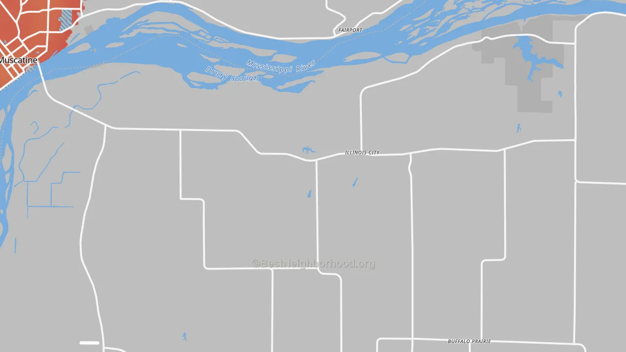 Transit Grade map of 61259, IL