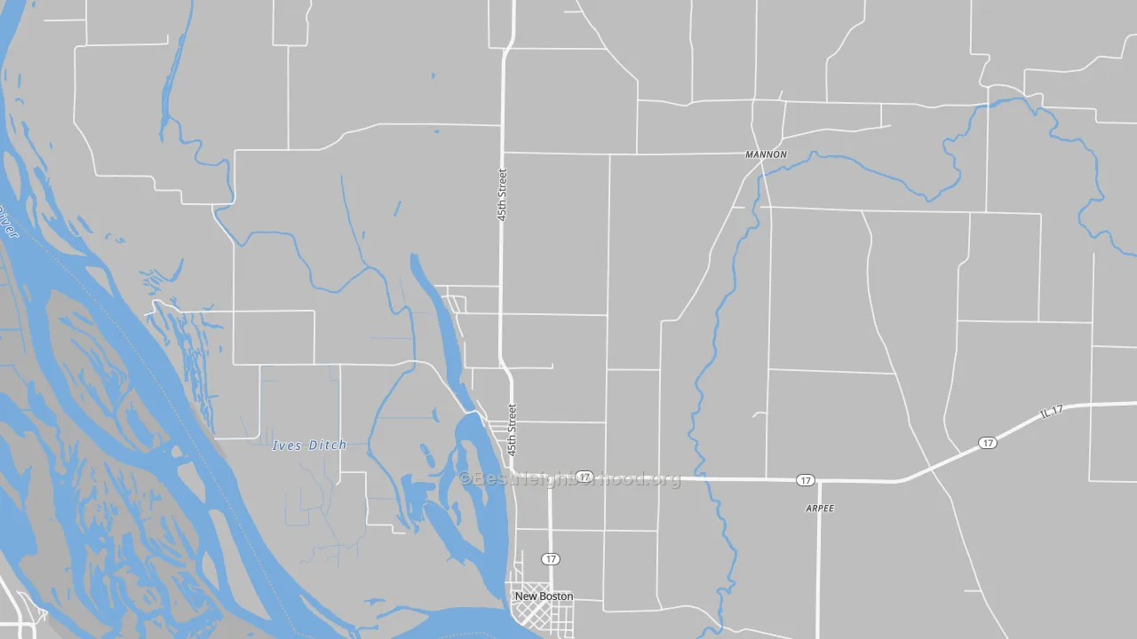 Transit Grade map of 61272, IL