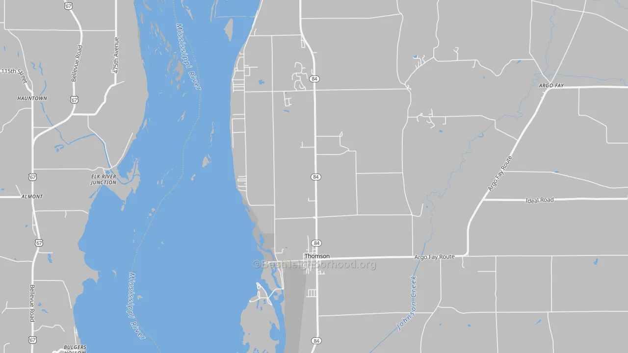 Transit Grade map of 61285, IL