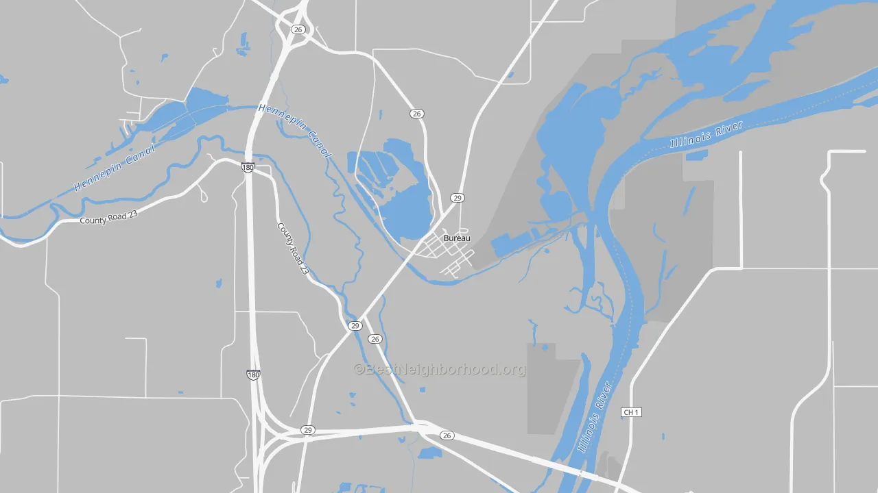 Transit Grade map of 61315, IL