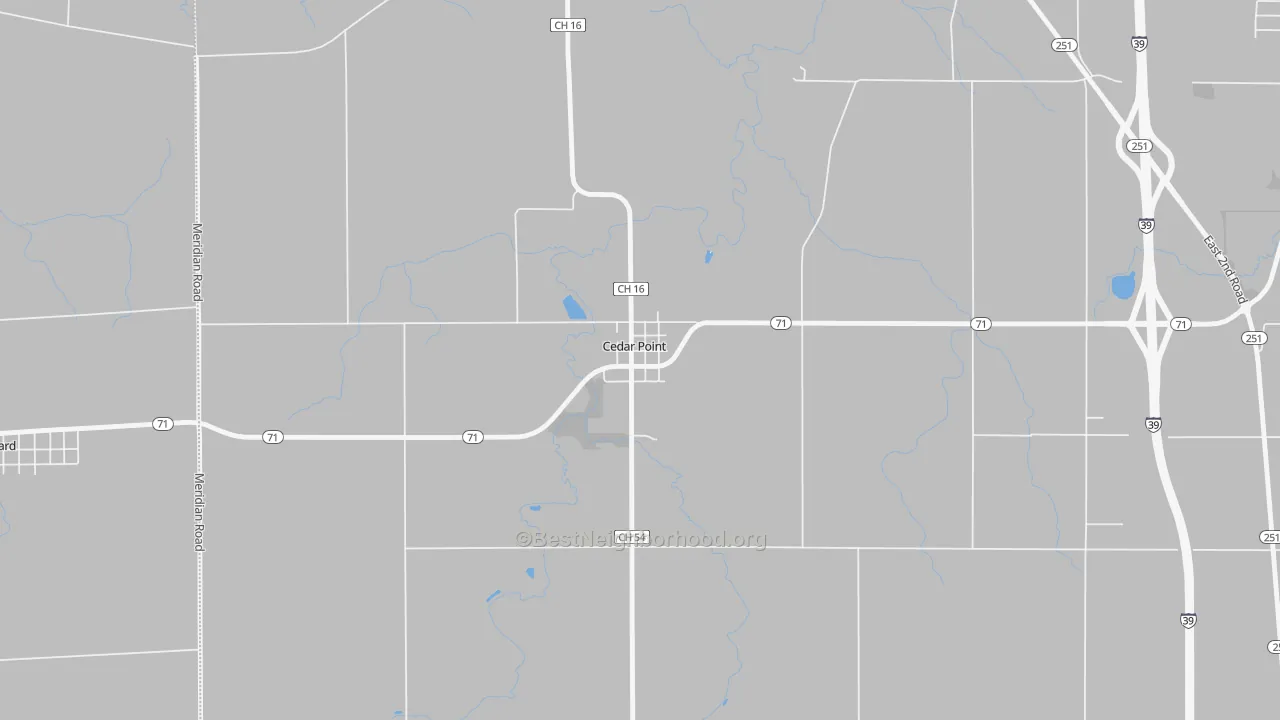 Transit Grade map of 61316, IL