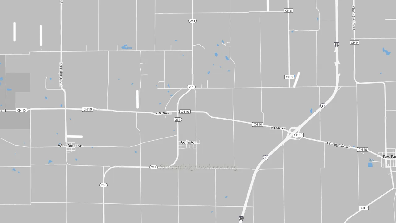 Transit Grade map of 61318, IL