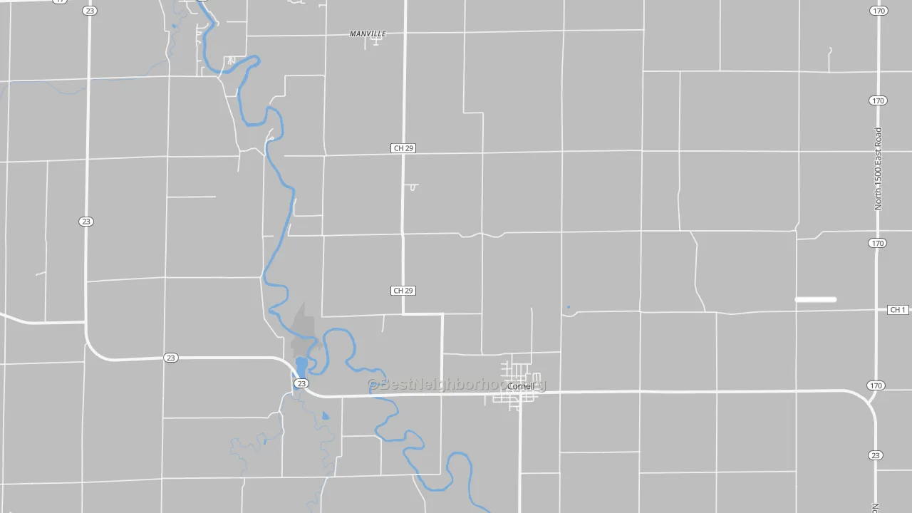 Transit Grade map of 61319, IL