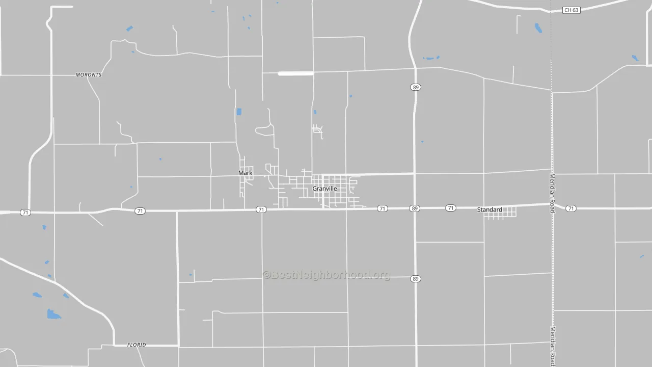 Transit Grade map of 61326, IL
