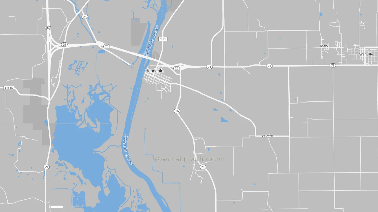 Transit Grade map of 61327, IL