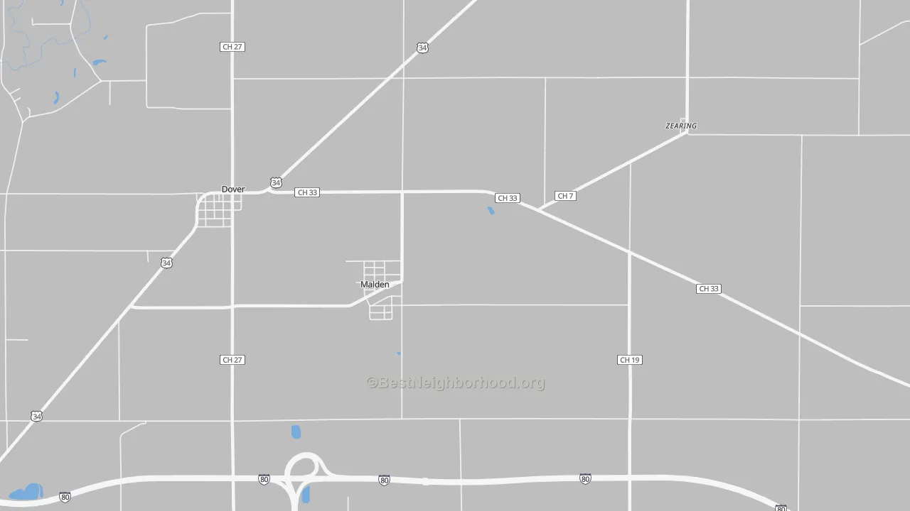 Transit Grade map of 61337, IL