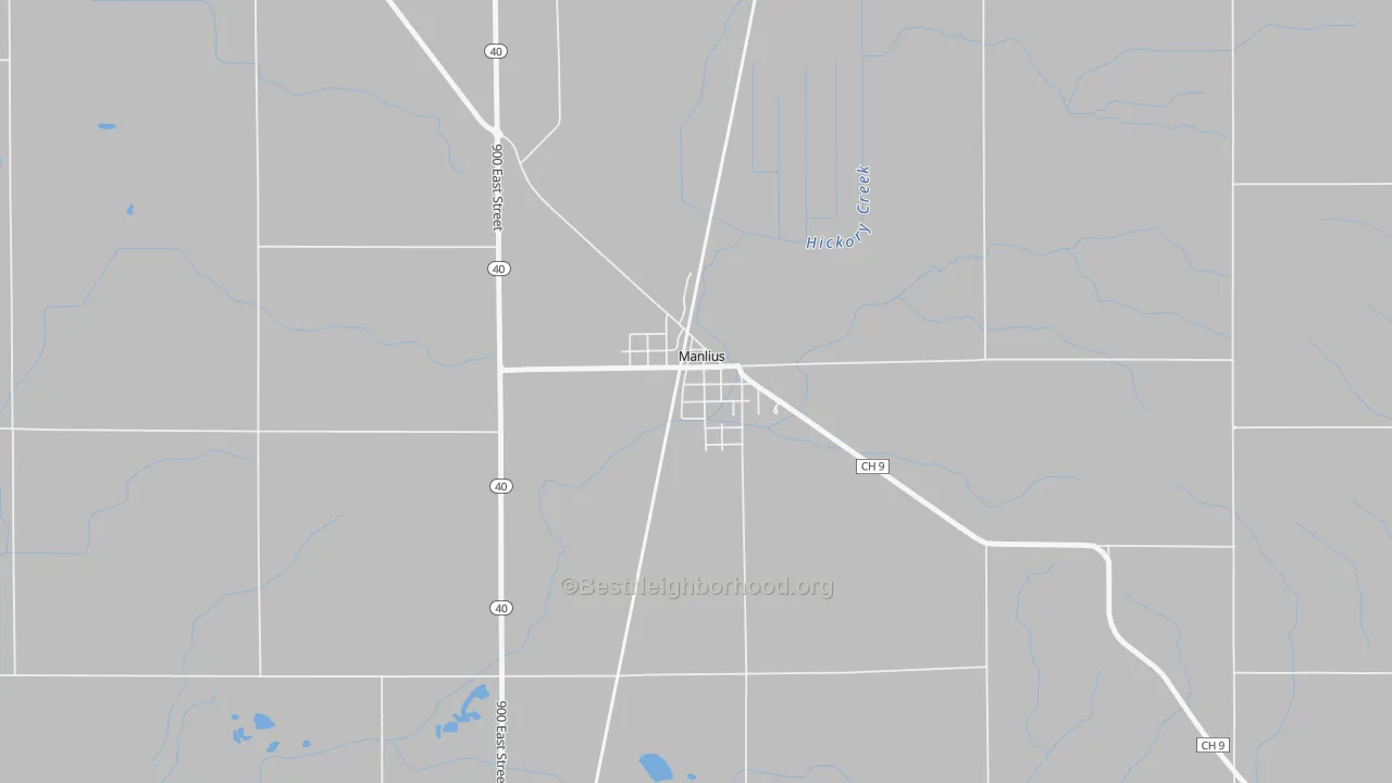 Transit Grade map of 61338, IL
