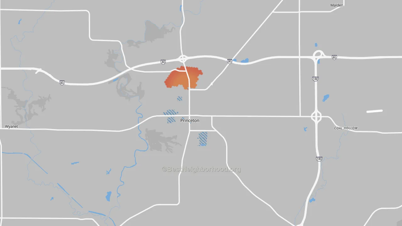 Transit Grade map of 61356, IL