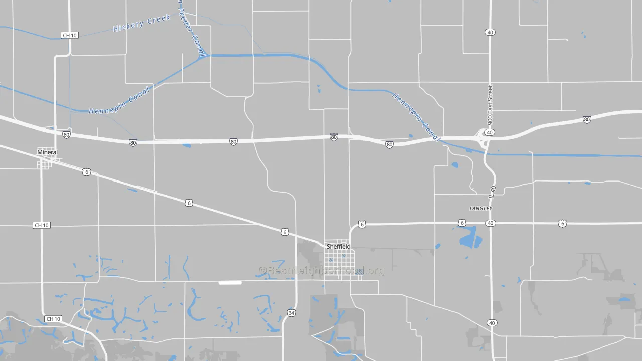 Transit Grade map of 61361, IL