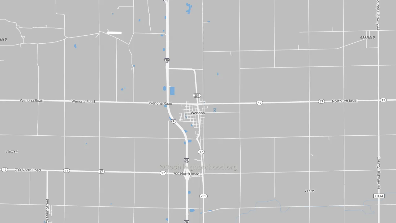 Transit Grade map of 61377, IL