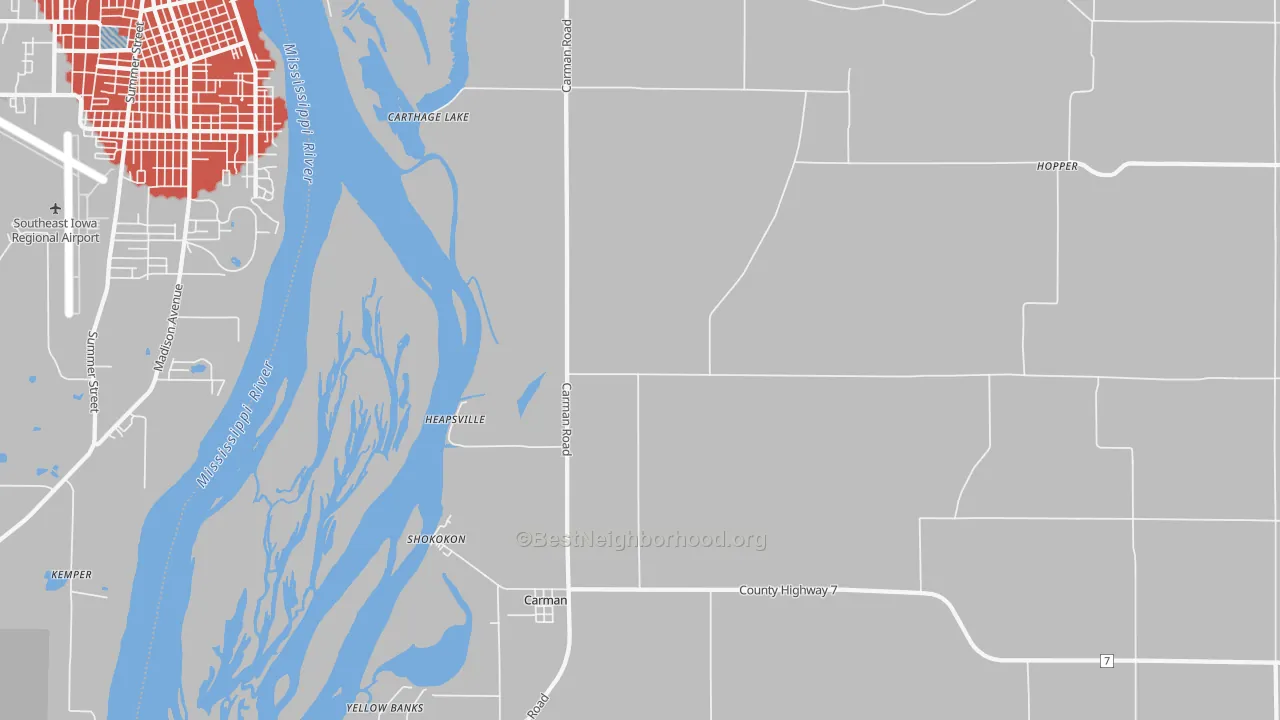 Transit Grade map of 61425, IL