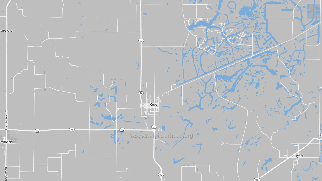 Transit Grade map of 61427, IL