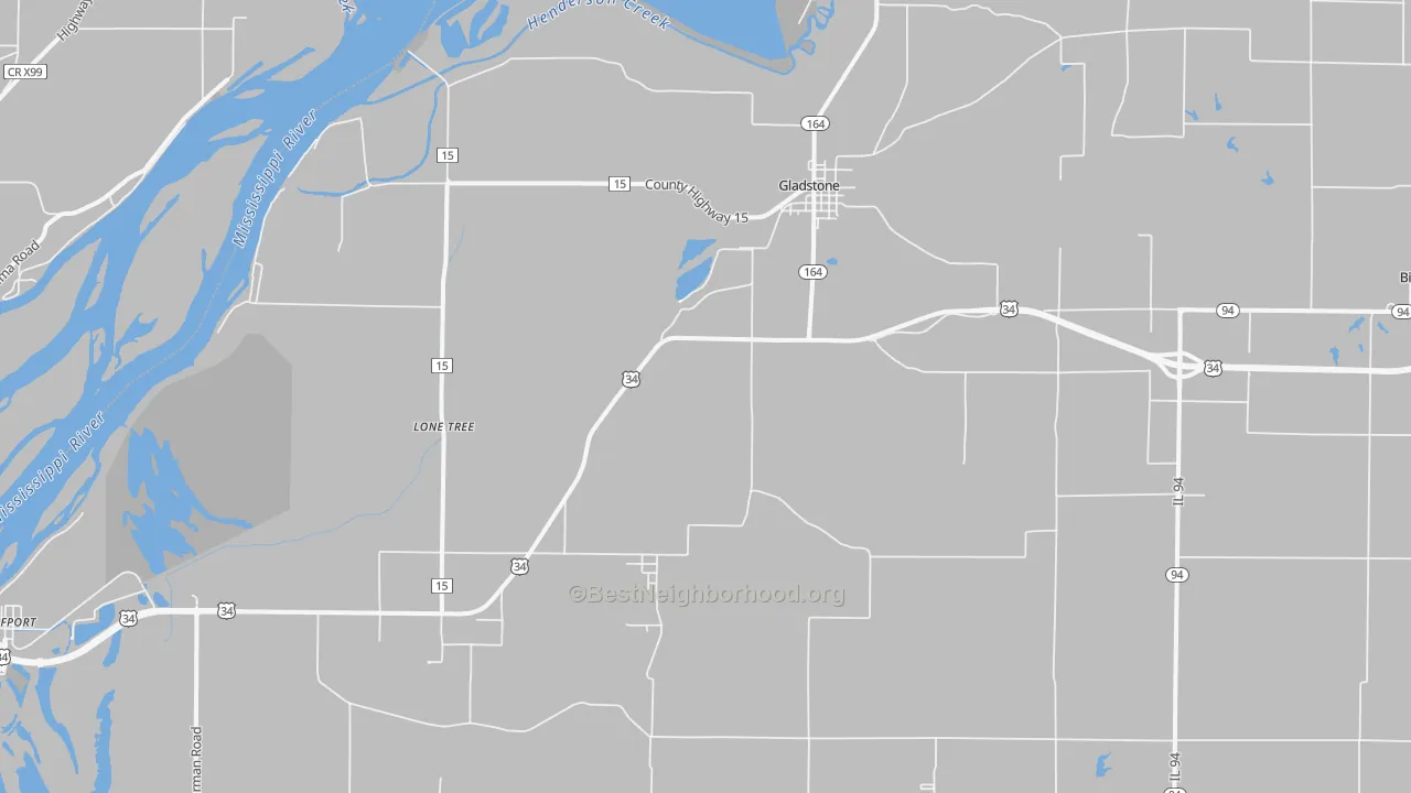 Transit Grade map of 61437, IL