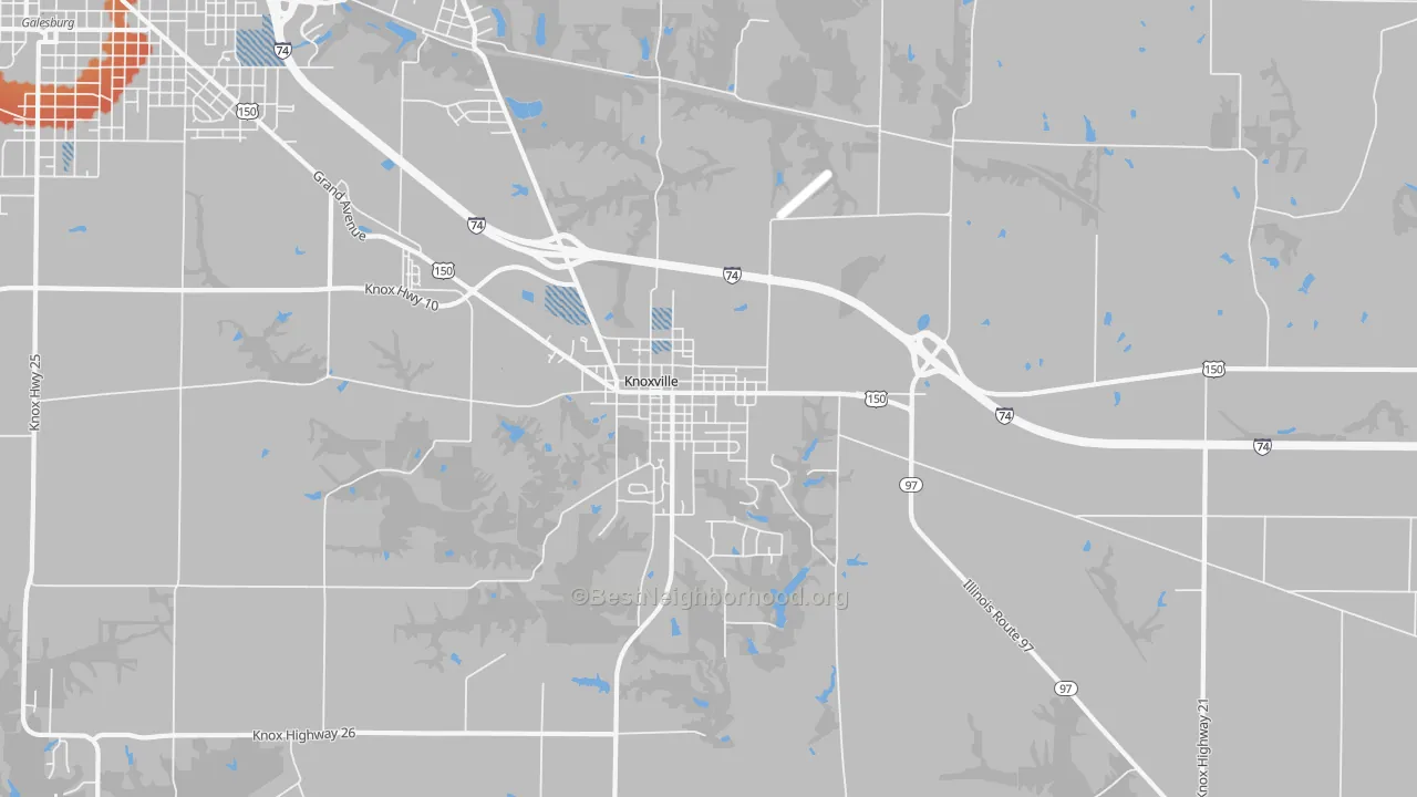 Transit Grade map of 61448, IL