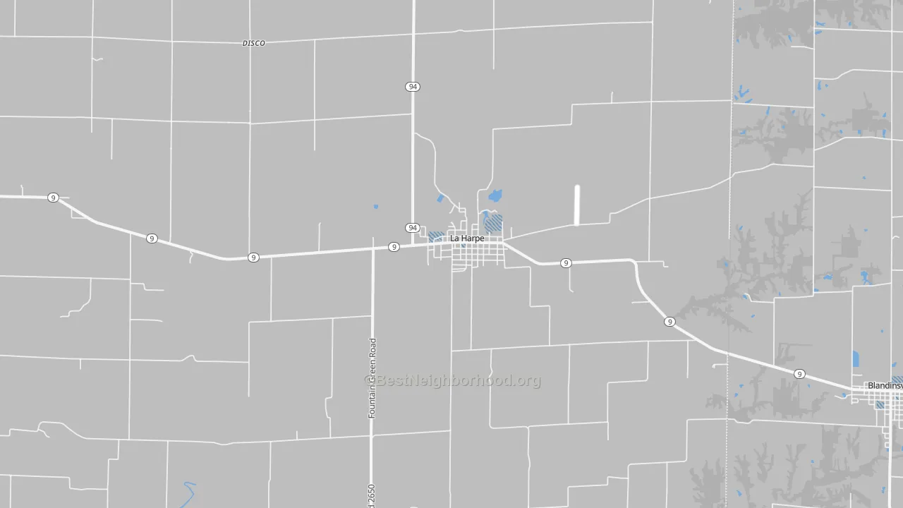 Transit Grade map of 61450, IL