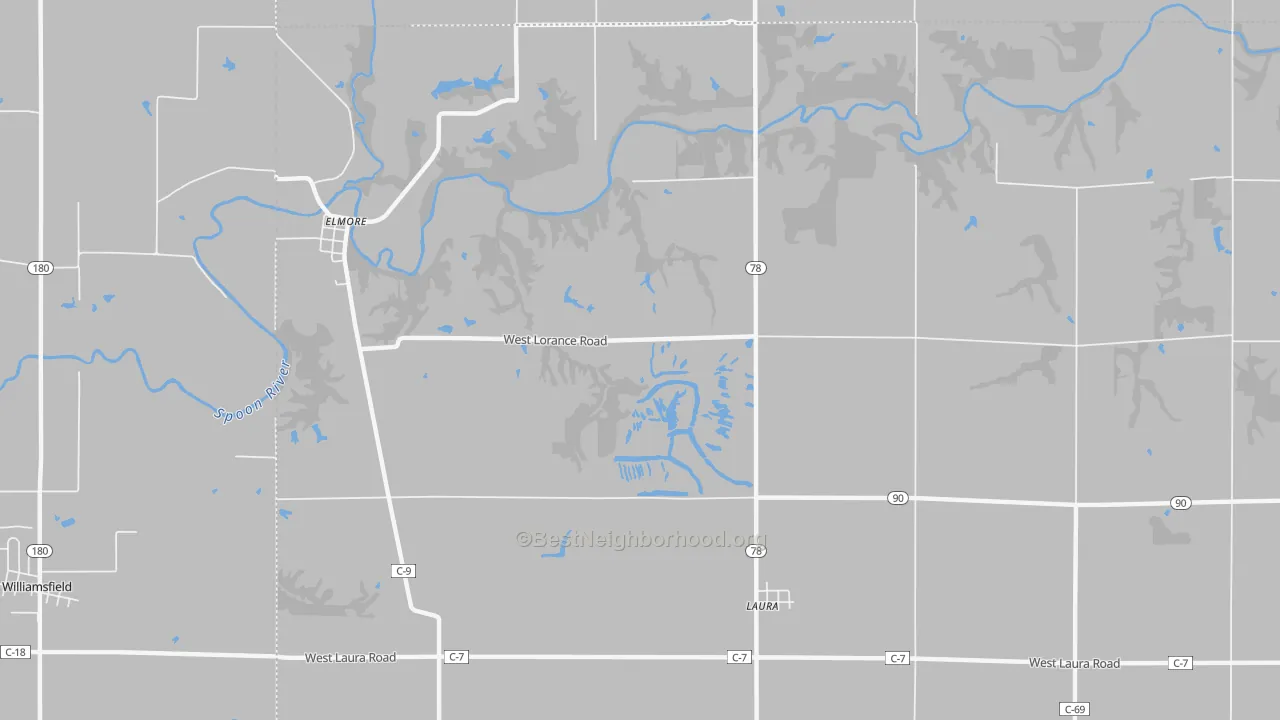 Transit Grade map of 61451, IL